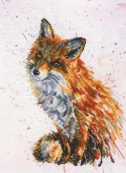Foxy Counted Cross Stitch Kit